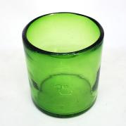Solid Emerald Green 9 oz Short Tumblers (set of 6)